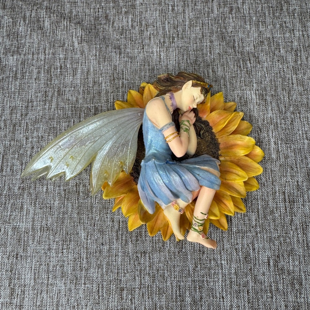 Faerie Glen Classic Sundream Fairy Sunflower Figurine FG823 2003